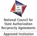 logo for the National Council for State Authorization Reciprocity Agreements 