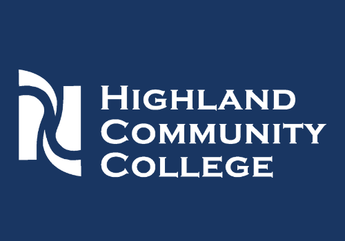 HCC logo on a blue background