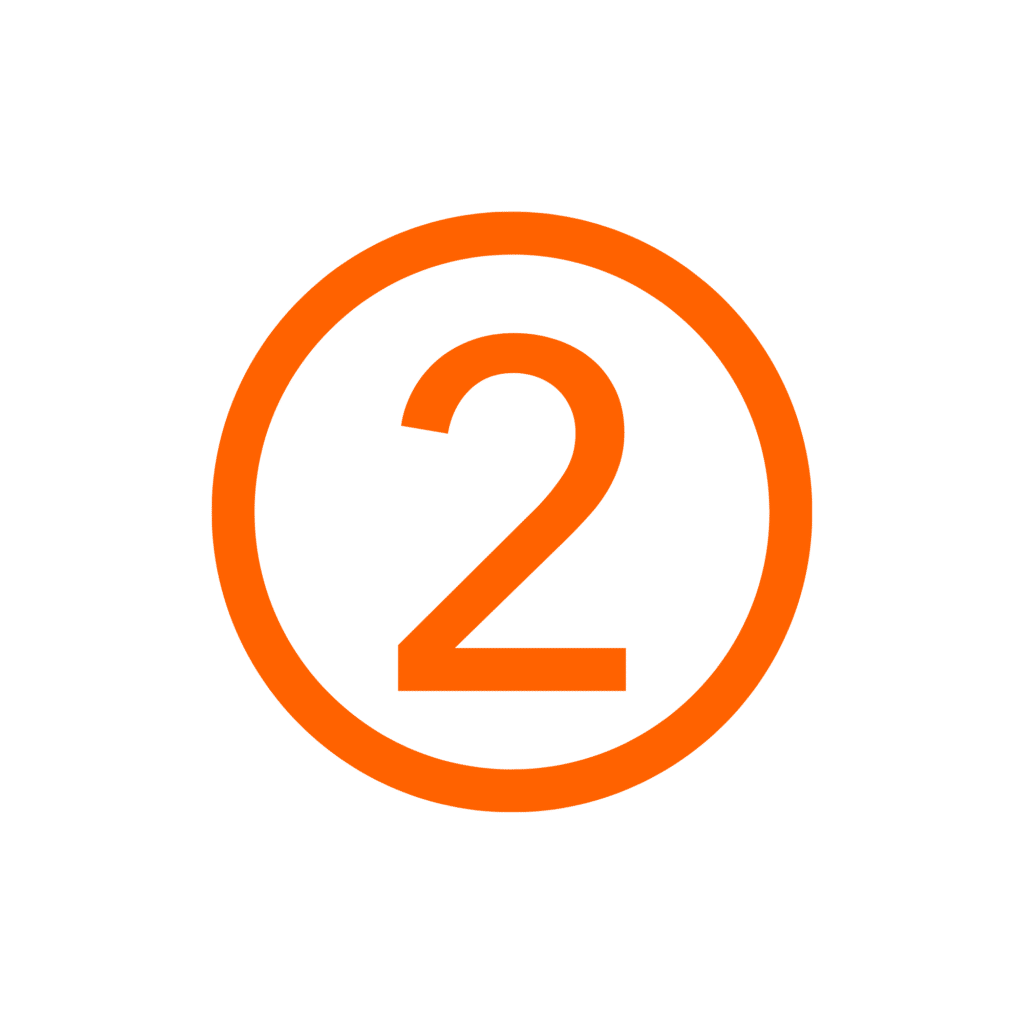number 2 icon