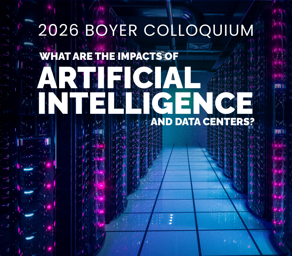 Boyer Colloquium seeks to ‘explore generative AI’s environmental, economic, and ethical impacts in Illinois’