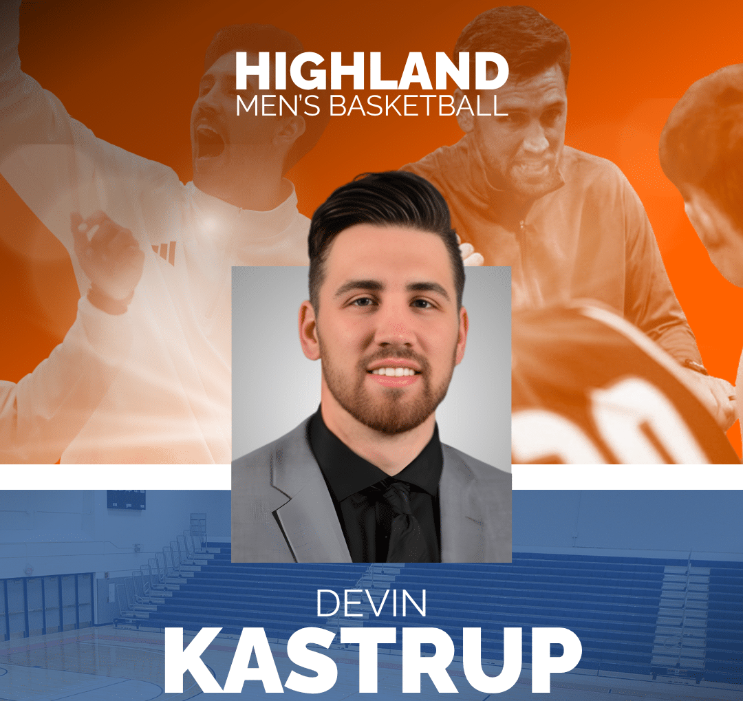 Highland Community College Names Devin Kastrup Head Coach of Men’s Basketball