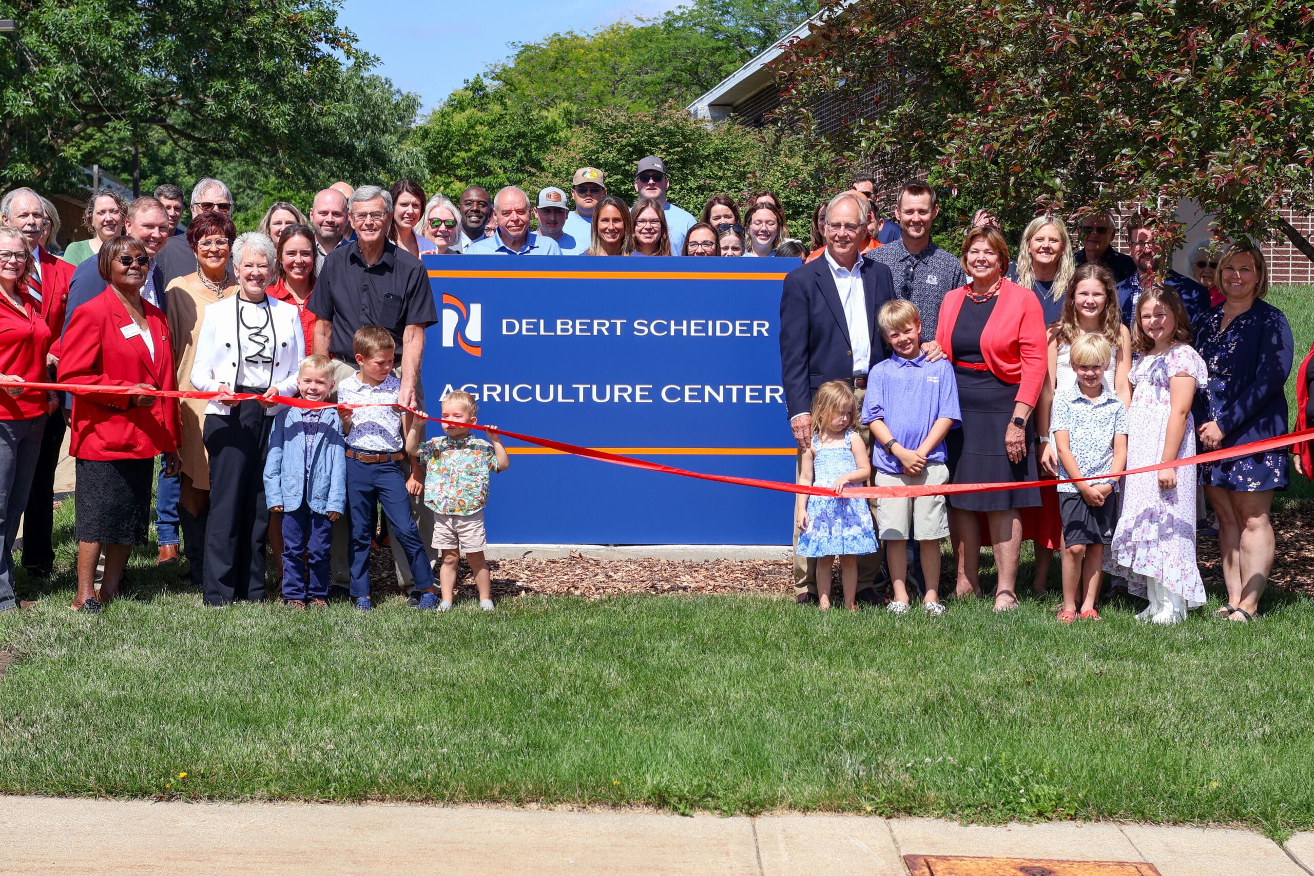 Agriculture Building Named to Honor Founding Trustee Delbert Scheider