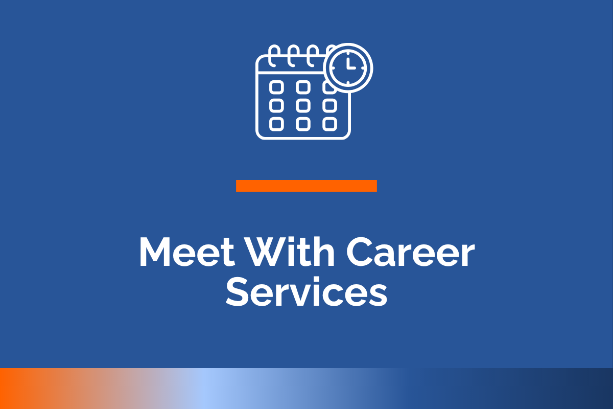 Meet With Career Services