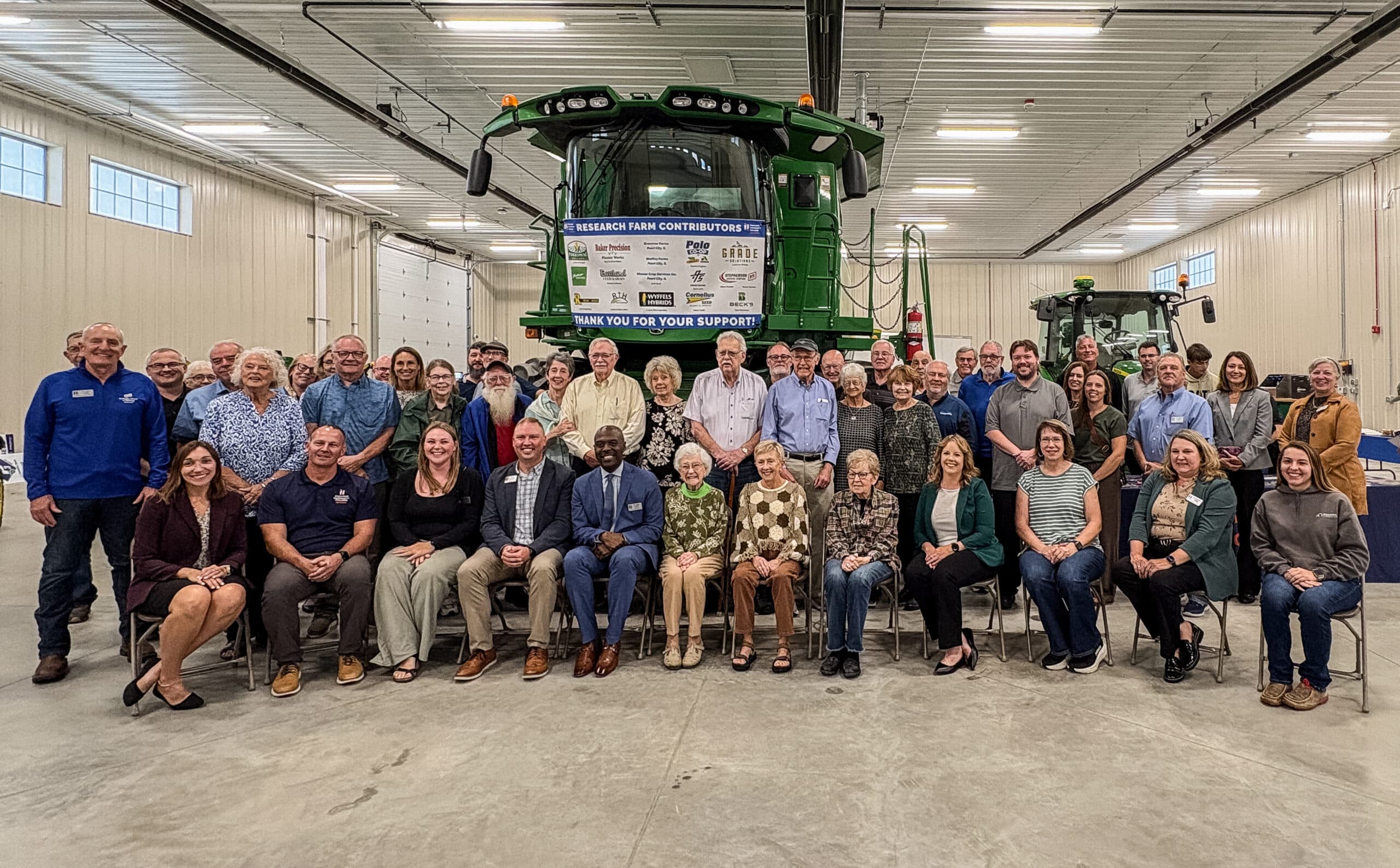 Highland Community College Dedicates Switzer Family Research Farm